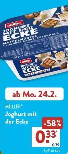 Aldi Süd MÜLLER Joghurt mit Angebot