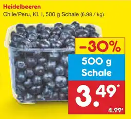 Netto Marken-Discount Heidelbeeren Angebot