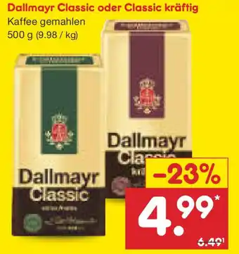 Netto Marken-Discount Dallmayr Classic oder Classic kräftig Angebot