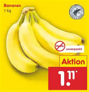 Netto Marken-Discount Bananen Angebot