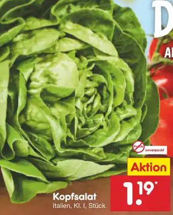 Netto Marken-Discount Kopfsalat Angebot