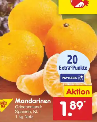 Netto Marken-Discount MARKT TAG Mandarinen Angebot