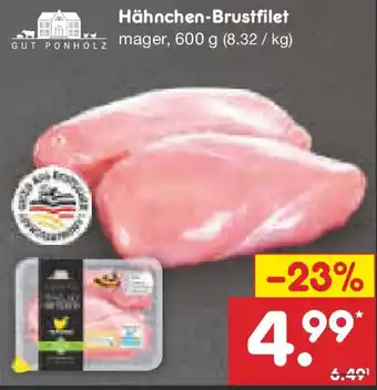 Netto Marken-Discount GUT PONHOLZ Hähnchen-Brustfilet Angebot