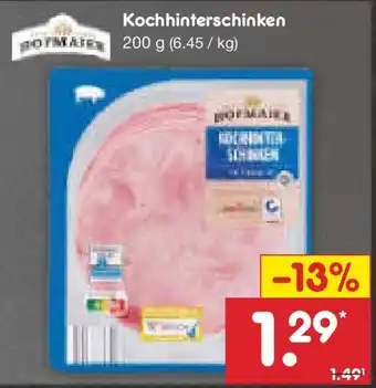 Netto Marken-Discount Kochhinterschinken Angebot