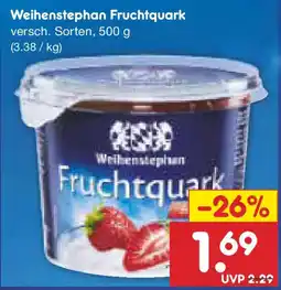 Netto Marken-Discount Weihenstephan Fruchtquark Angebot