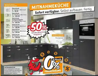 SCONTO Mitnahmeküche Angebot