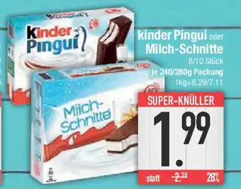 E-Center kinder Pingui oder Milch-Schnitte Angebot