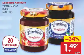 Netto Marken-Discount Landliebe Konfitüre Angebot