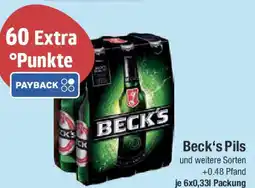 E-Center Beck's Pils Angebot