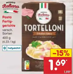 Netto Marken-Discount MONDO Italiano Pasta Fertig- gerichte Angebot