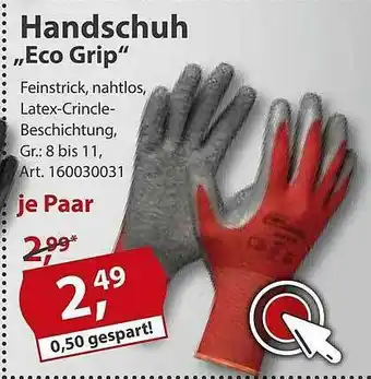 Sonderpreis Baumarkt Handschuh „eco Grip” Angebot