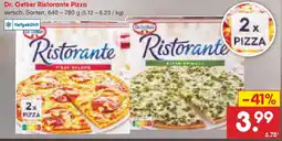 Netto Marken-Discount Dr. Oetker Ristorante Pizza Angebot