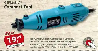 Sonderpreis Baumarkt Germania Compact-tool Angebot