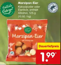 Netto Marken-Discount Fröhliche Osterzeit Marzipan-Eier Angebot