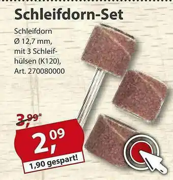 Sonderpreis Baumarkt Schleifdorn-set Angebot