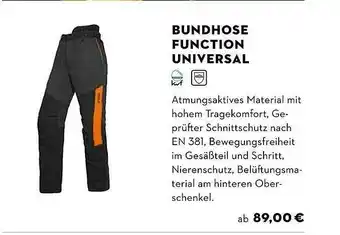 STIHL Bundhose Function Universal Angebot