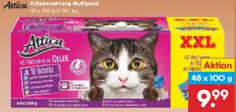 Netto Marken-Discount Attica Katzennahrung Multipack Angebot