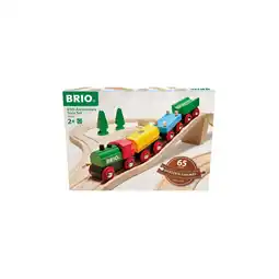 Netto Marken-Discount BRIO Spiel 65 Jahre Holzeisenbahn Jubiläums-Zugset Angebot