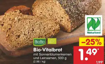 Netto Marken-Discount Bio Bio Bio-Vitalbrot Angebot