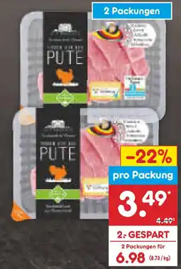 Netto Marken-Discount GUT PONHOLZ Puten-Ministeaks Angebot