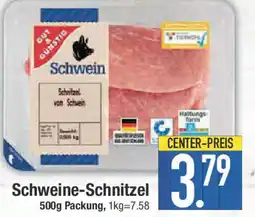 E-Center GUT & GUNSTIG  Schweine-Schnitzel Angebot