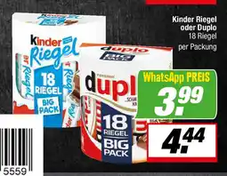 L. STROETMANN GROSSMARKT Kinder Riegel oder Duplo Angebot