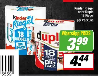 L. STROETMANN GROSSMARKT Kinder Riegel oder Duplo Angebot