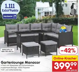 Netto Marken-Discount Gartenlounge Manacor Angebot