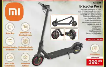 Zimmermann Xiaomi Mi E-scooter Pro 2 Angebot