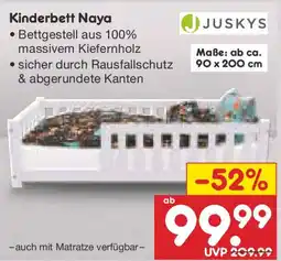 Netto Marken-Discount JUSKYS Kinderbett Naya Angebot