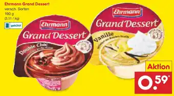 Netto Marken-Discount Ehrmann Grand Dessert Angebot