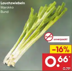 Netto Marken-Discount Lauchzwiebeln Marokko Bund Angebot