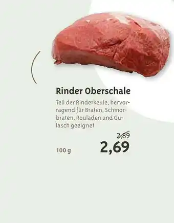 Biocompany Rinder Oberschale Angebot