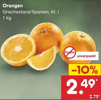 Netto Marken-Discount Orangen Angebot