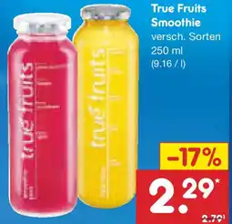 Netto Marken-Discount True Fruits Smoothie Angebot