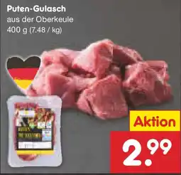 Netto Marken-Discount Puten-Gulasch Angebot