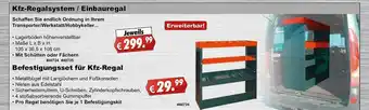 Stabilo Fachmarkt Kfz-regalsystem Oder Einbauregal Oder Befestigungsset Für Kfz-regal Angebot