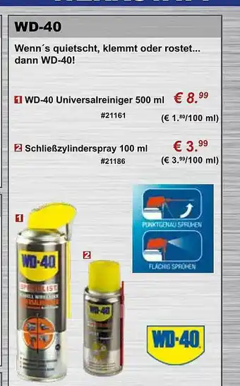 Stabilo Fachmarkt Wd-40 Angebot