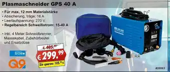 Stabilo Fachmarkt Plasmaschneider Güde Gps40a Angebot