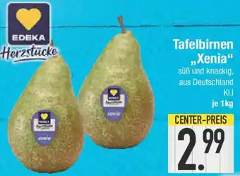 E-Center EDEKA Tafelbirnen ,,Xenia" Angebot