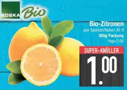 E-Center EDEKA Bio Bio-Zitronen Angebot