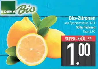 E-Center EDEKA Bio Bio-Zitronen Angebot