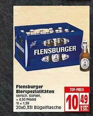 Elli Markt Flensburger Bierspezialitäten Angebot