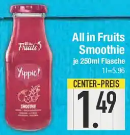 E-Center All in Fruits Smoothie Angebot