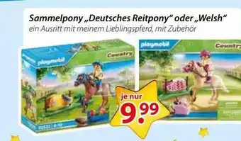 Magro Playmobil Country Sammelpony Deutsches Reitpony Oder Welsch P Angebot