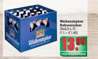 Profi Getränke Weihenstephan Hefeweissbier Angebot