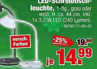 SB Lagerkauf Led-schreibtischleuchte Angebot