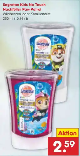 Netto Marken-Discount Sagrotan Kids No Touch Nachfüller Paw Patrol Angebot