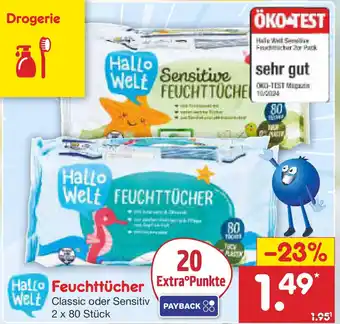 Netto Marken-Discount Feuchttücher Angebot