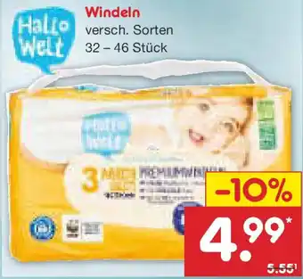 Netto Marken-Discount Hallo Welt Windeln Angebot